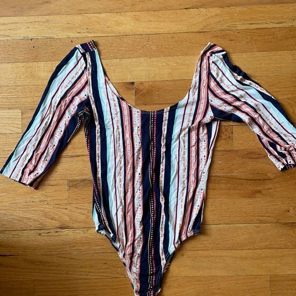 Marisa 3/4 Sleeve Bodysuit (S)